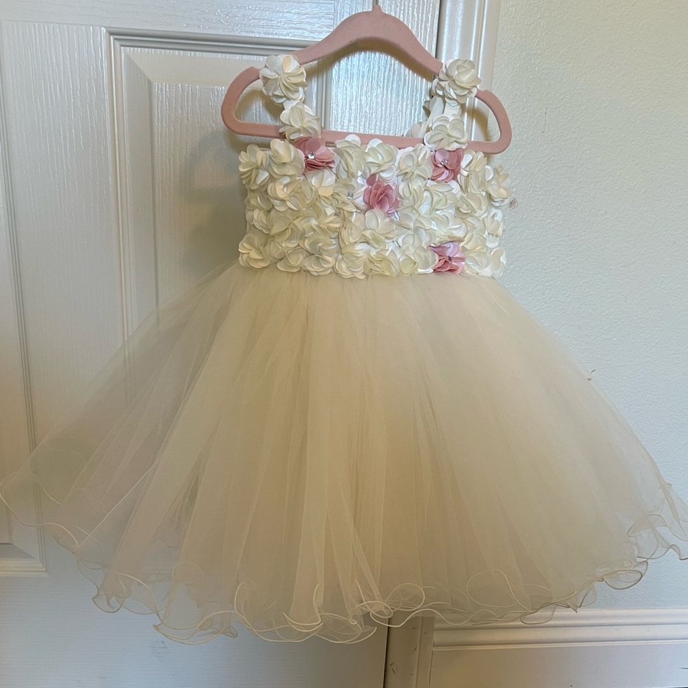 Tulleen Rose Campanula Dress